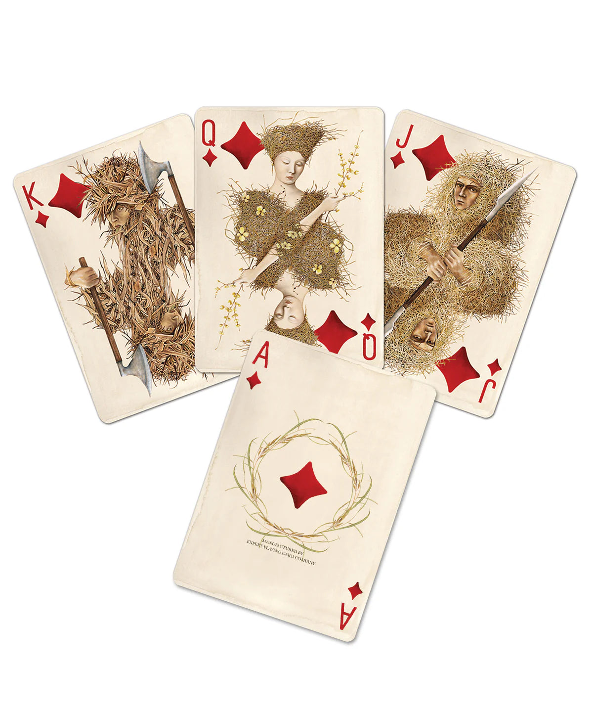 Ivory Pagan Playing Card Deck - Uusi - Haus Nostromo