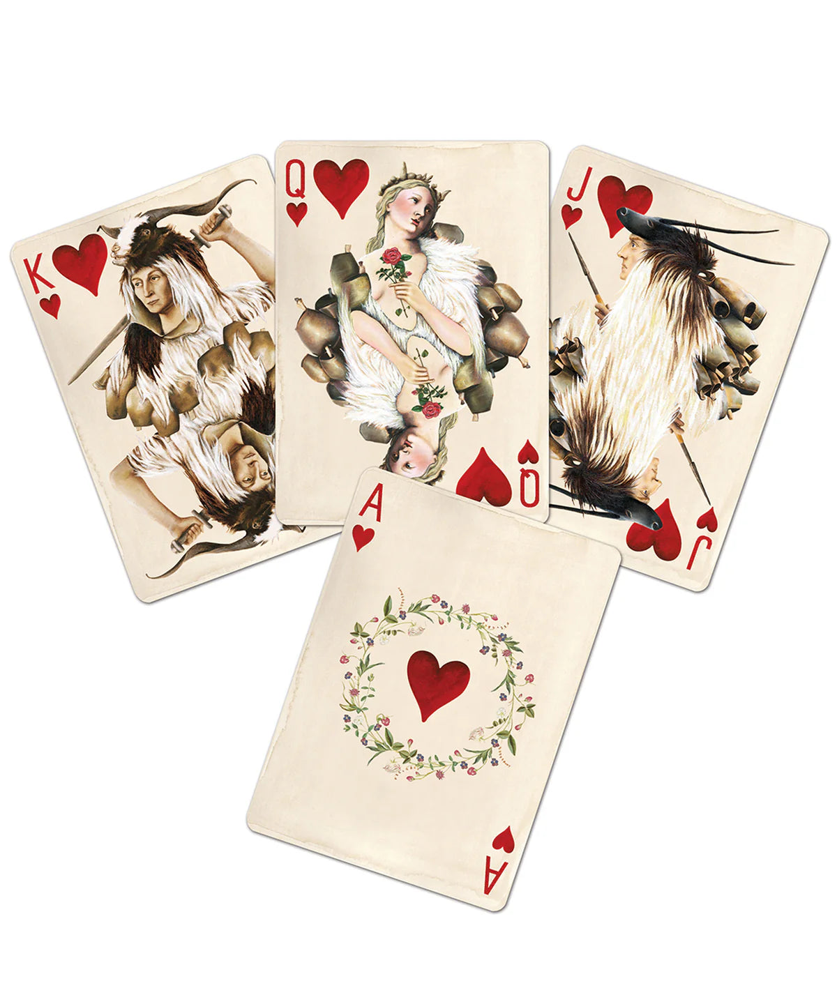 Ivory Pagan Playing Card Deck