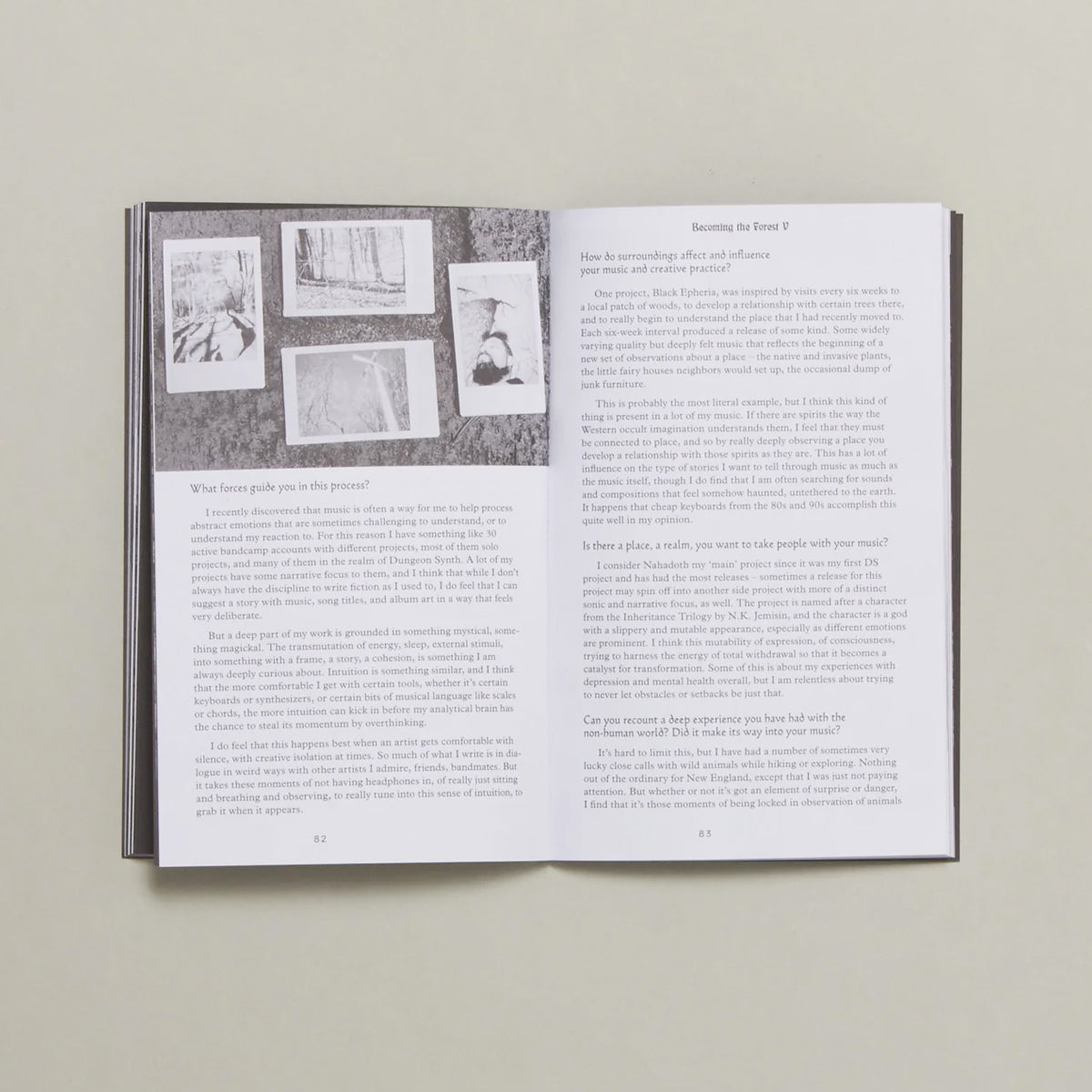 Becoming the Forest Issue V