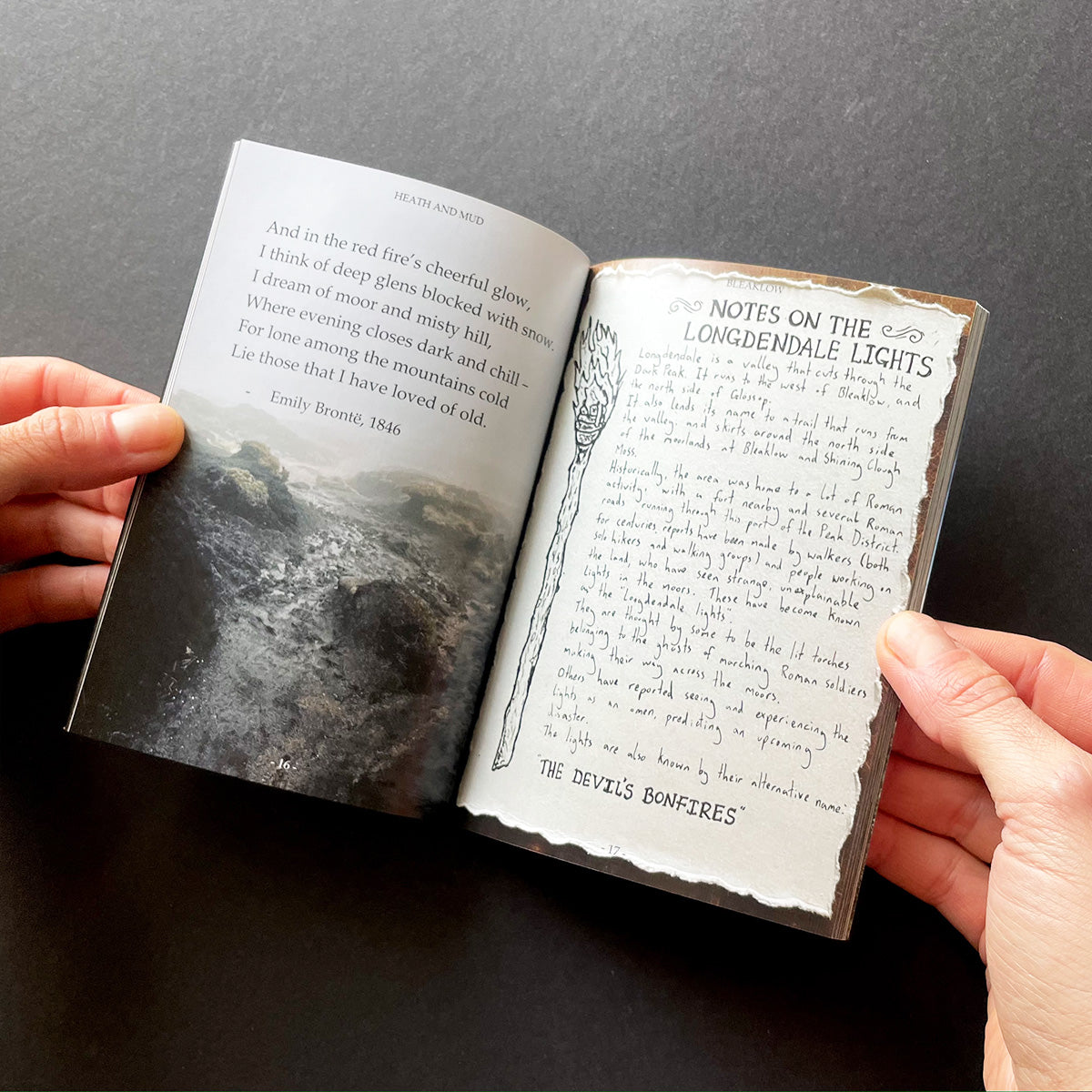 Heath And Mud Mini Zine: Bleaklow - Heath And Mud - Haus Nostromo