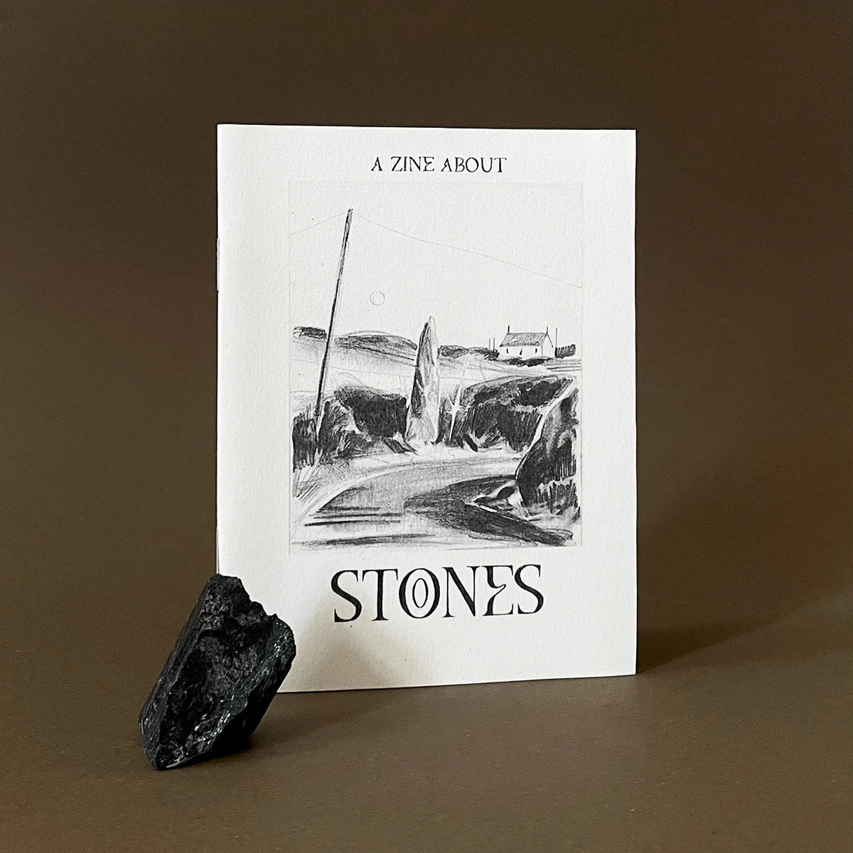 A Zine About Stones - Hanna Matthews - Haus Nostromo