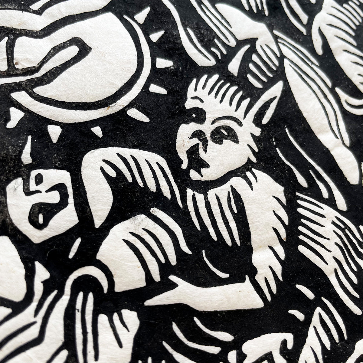 "Hexenhammer" Linocut Print - MANVFACTVS - Haus Nostromo