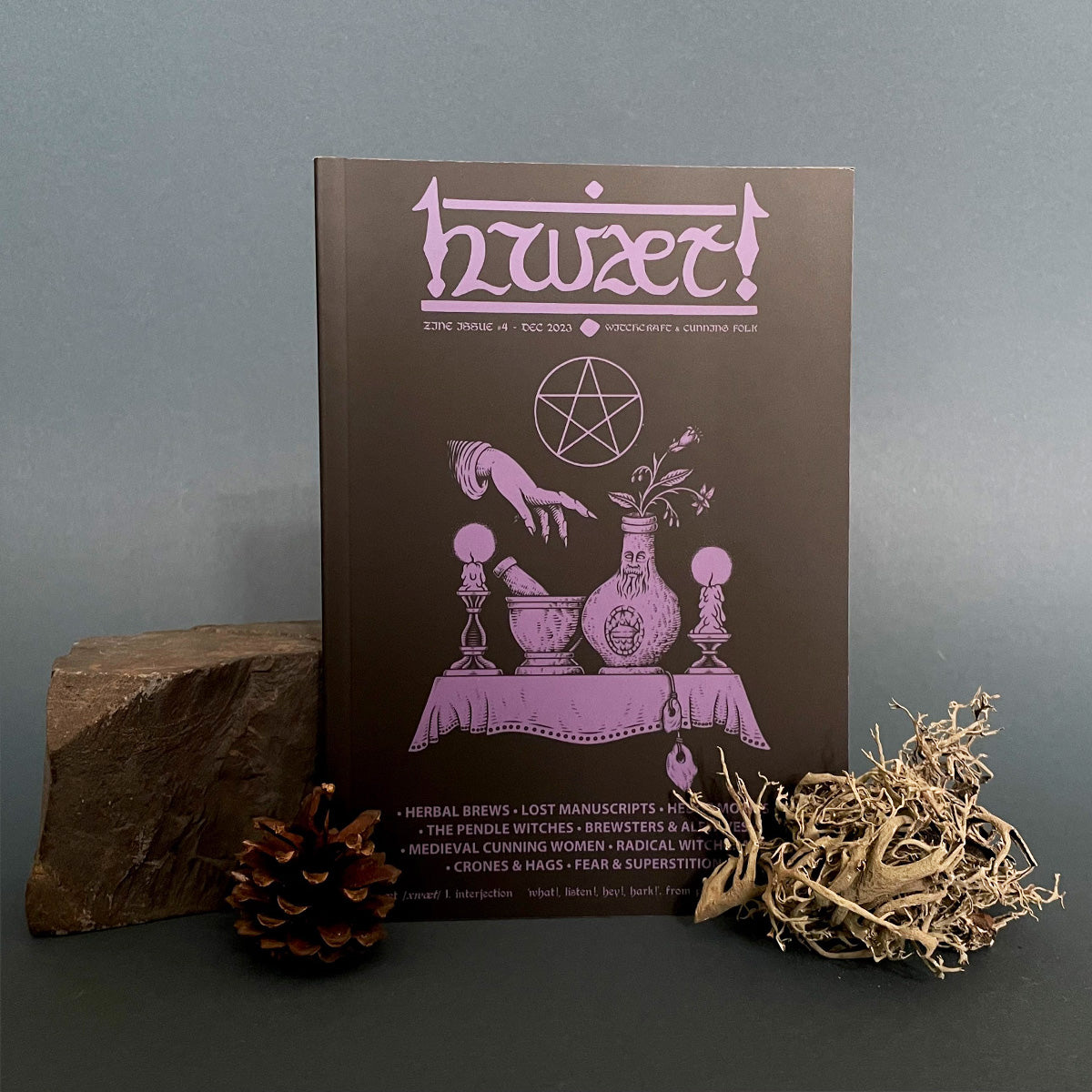 Hwaet! Zine Issue 4: Witchcraft & Cunning Folk - Hwaet! - Haus Nostromo