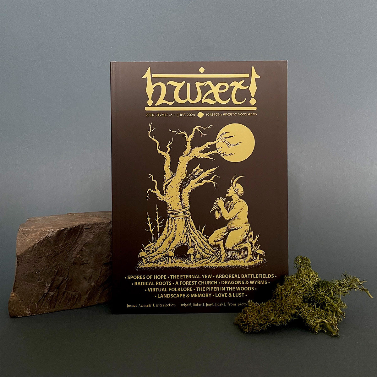 Hwaet! Zine Issue 5: Forests & Ancient Woodlands - Hwaet! - Haus Nostromo