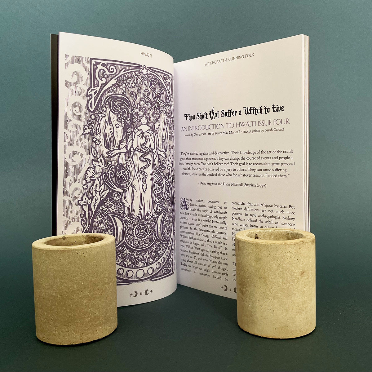 Hwaet! Zine Issue 4: Witchcraft & Cunning Folk - Hwaet! - Haus Nostromo