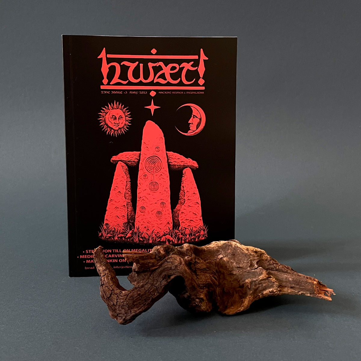 Hwaet! Zine Issue 3: Ancient Stones & Megaliths - Hwaet! - Haus Nostromo