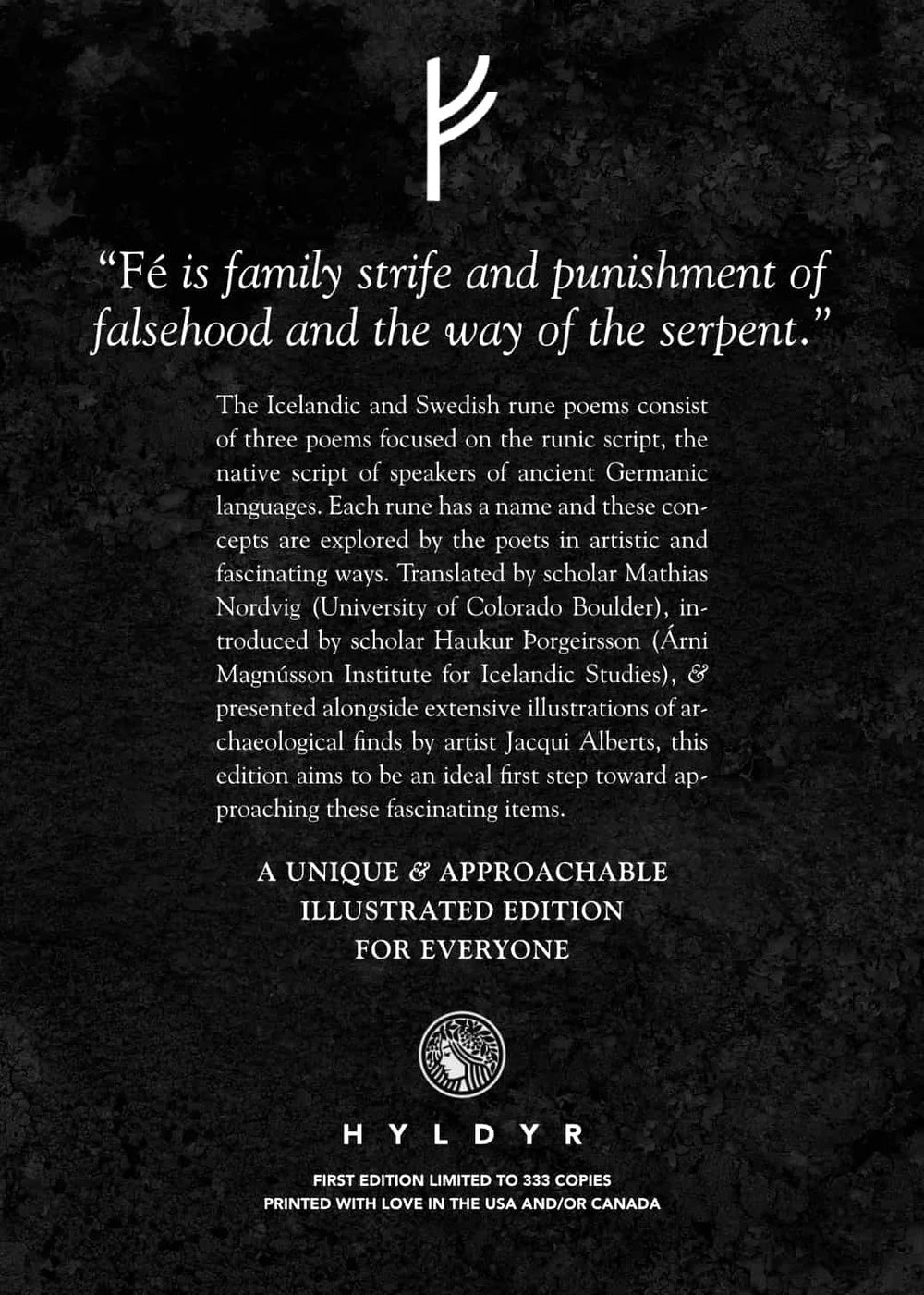 The Icelandic and Swedish Rune Poems