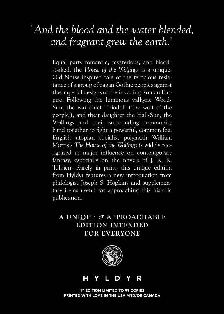 The House of the Wolfings - Hyldyr - Haus Nostromo