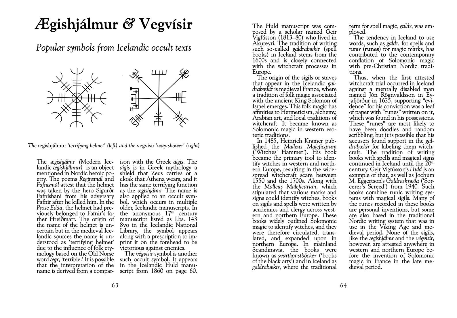 The Little Book of Viking Age Symbols - Hyldyr - Haus Nostromo