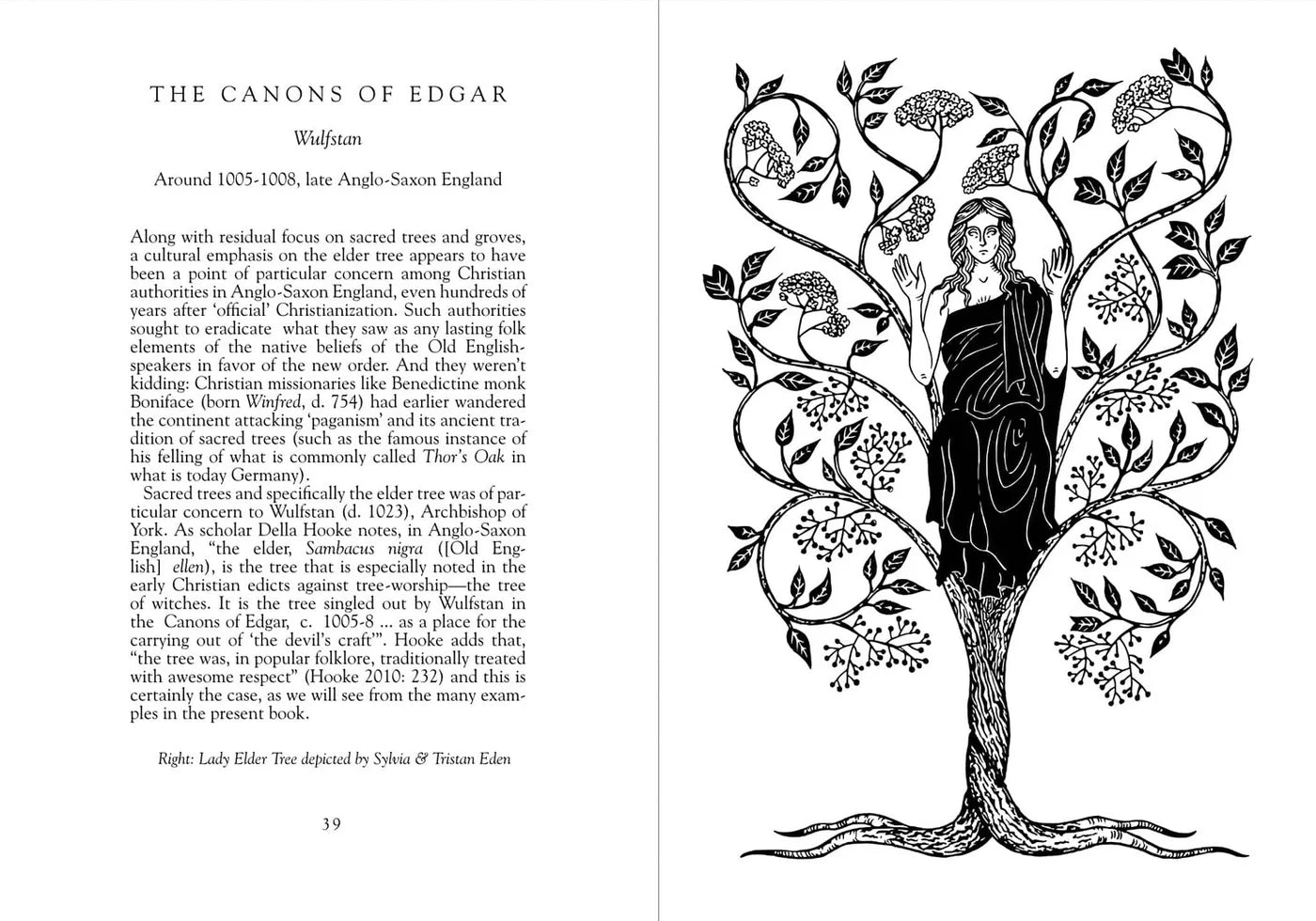 Lady Elder Tree: Northern Animism & Witchcraft - Hyldyr - Haus Nostromo