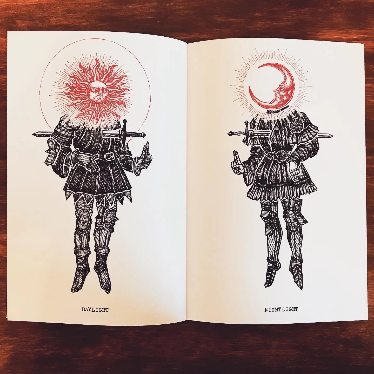 'Necromancy Triptych' - Selected Works of Micah Ulrich Art Booklet Collection - Micah Ulrich - Haus Nostromo