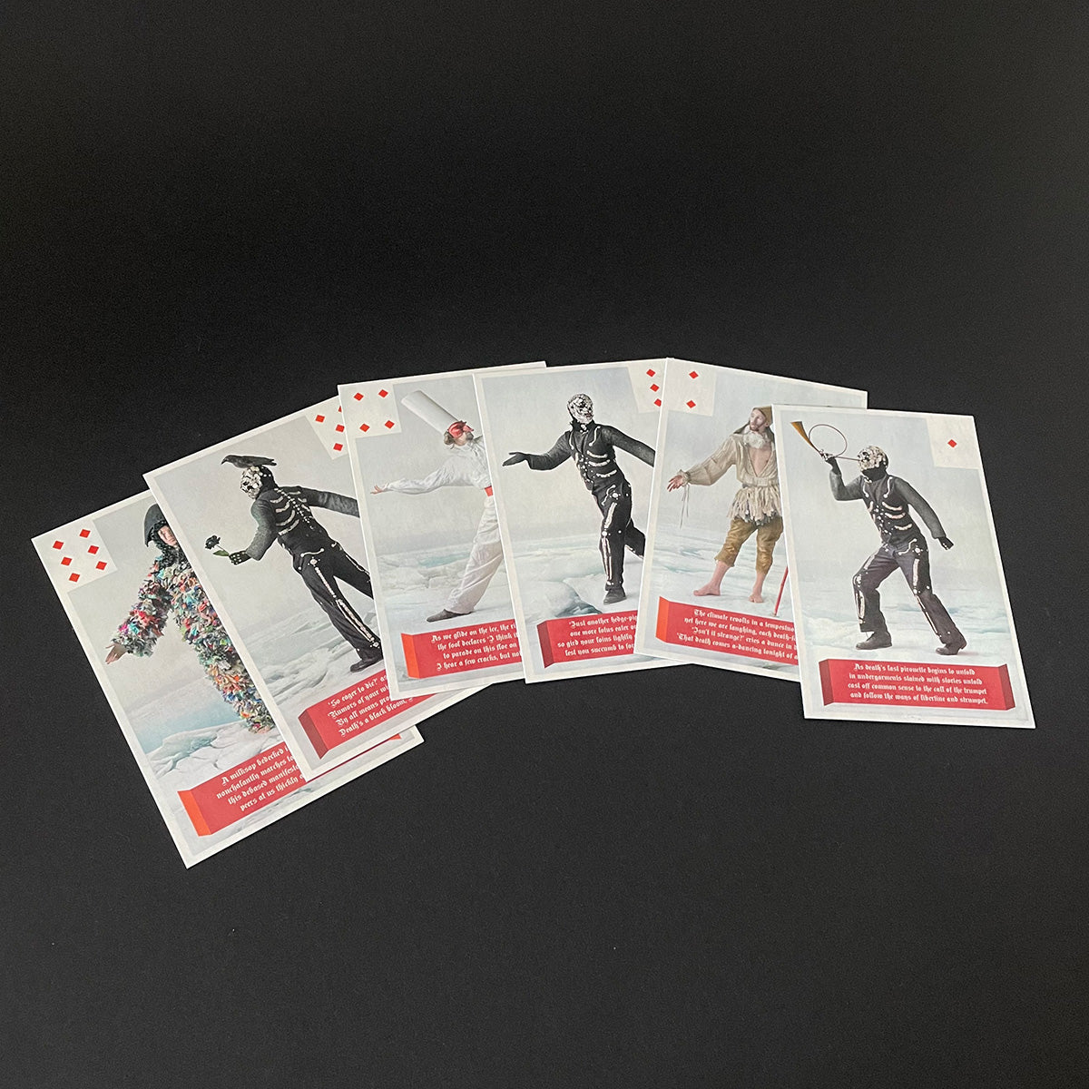 Mister Buttons & The Danse Macabre Playing Cards - Kahn & Selesnick - Haus Nostromo