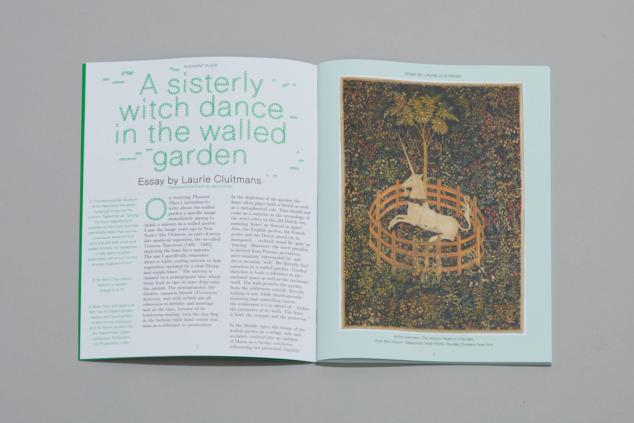 Pleasant Place Issue 1: Enclosures