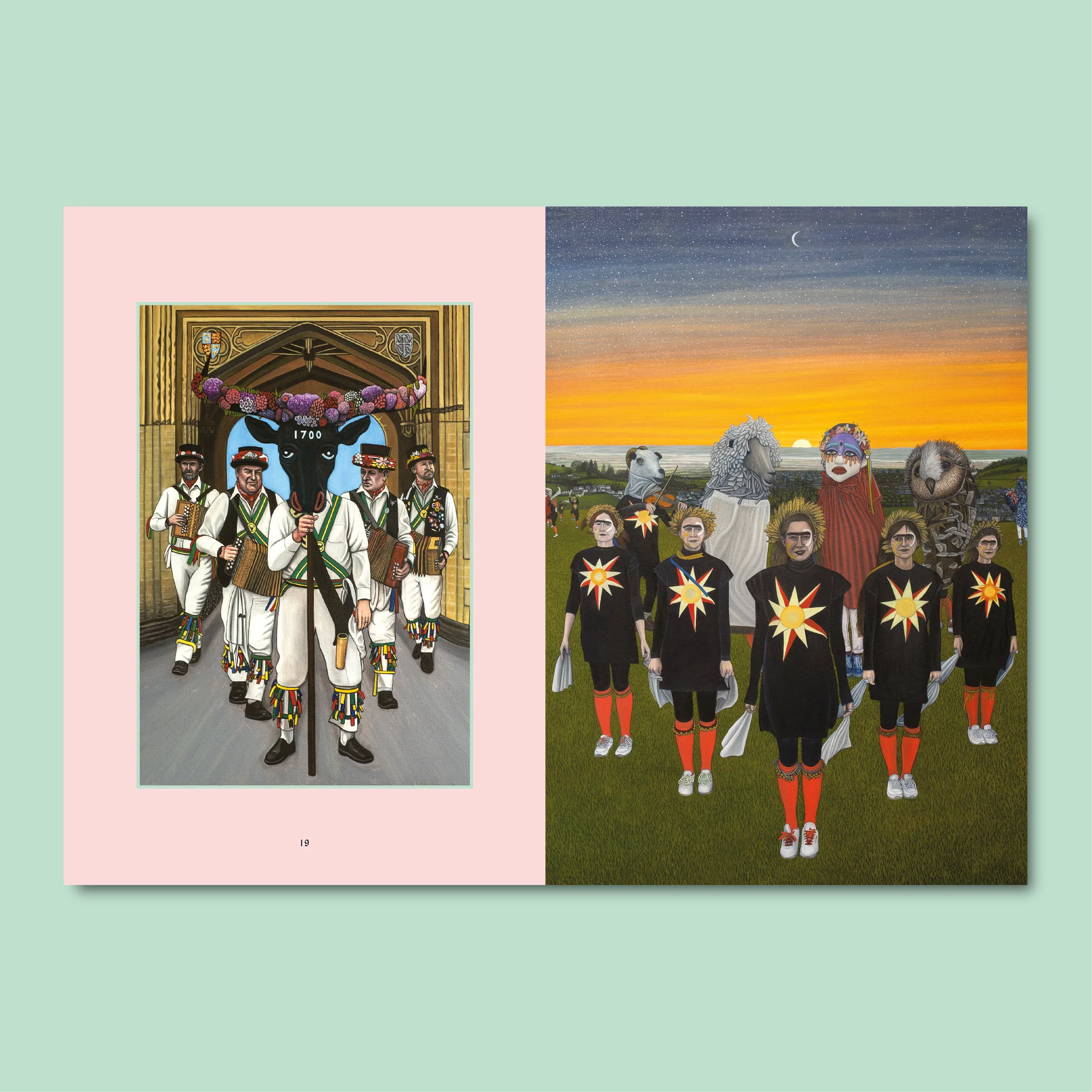 Ben Edge Folklore Activist Zine - Weird Walk - Haus Nostromo