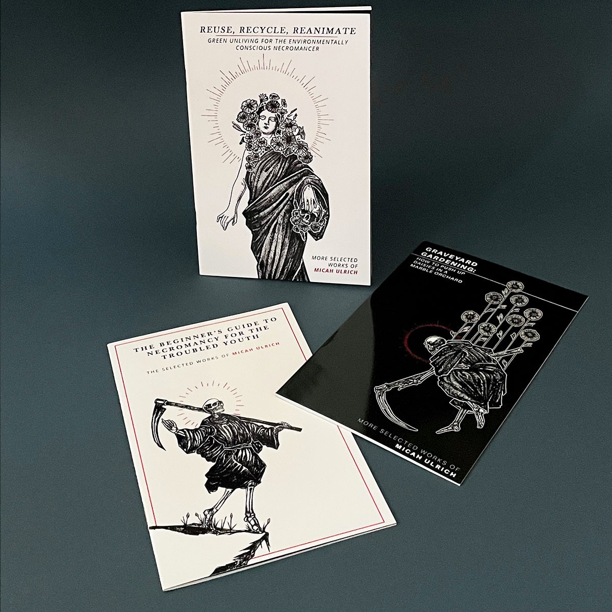 'Necromancy Triptych' - Selected Works of Micah Ulrich Art Booklet Collection - Micah Ulrich - Haus Nostromo