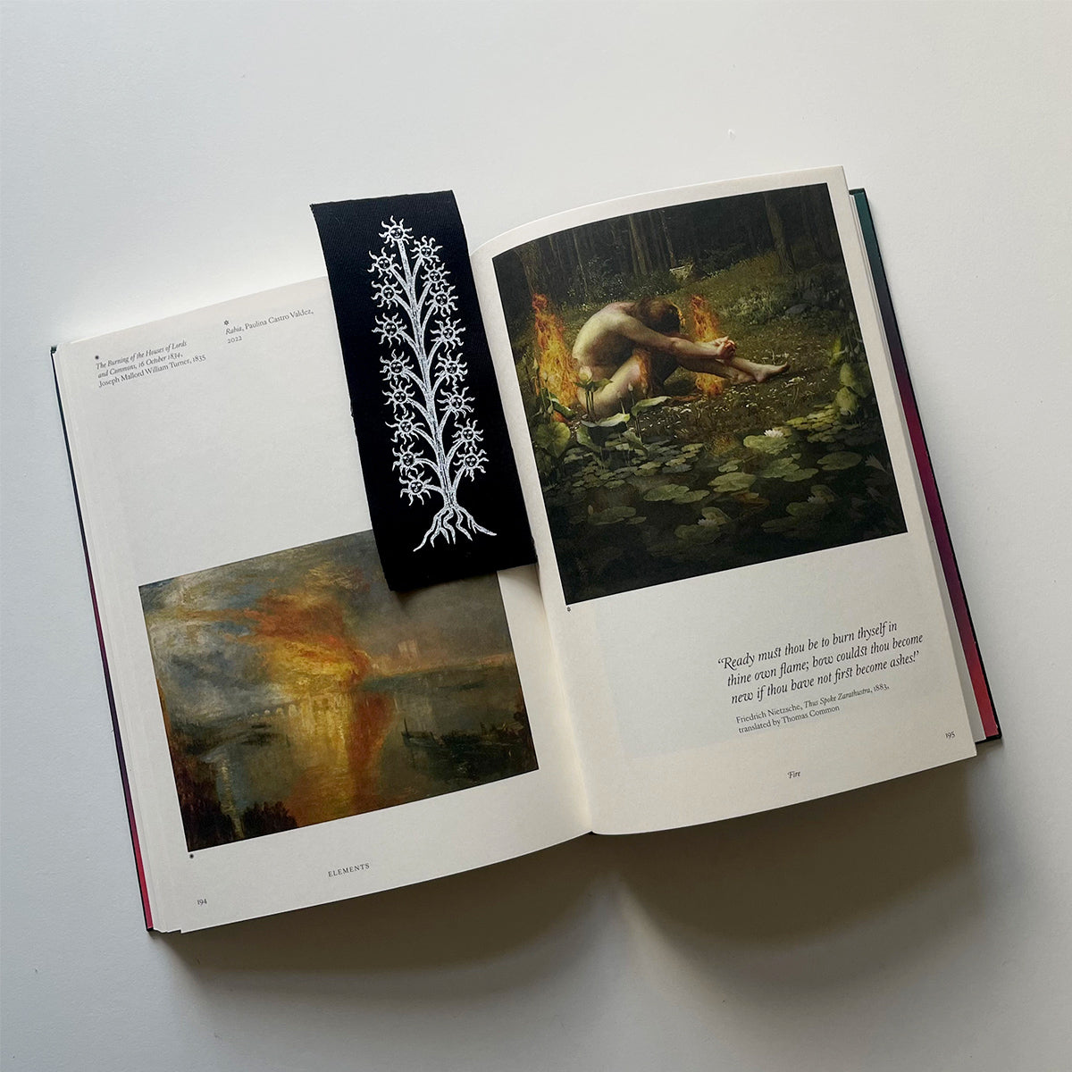 "Sun Plant" Cloth Bookmark/Patch - Haus Nostromo - Haus Nostromo