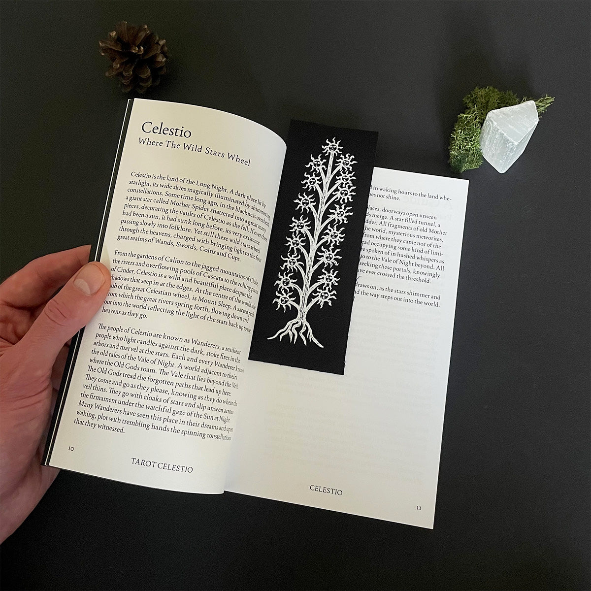 "Sun Plant" Cloth Bookmark/Patch - Haus Nostromo - Haus Nostromo