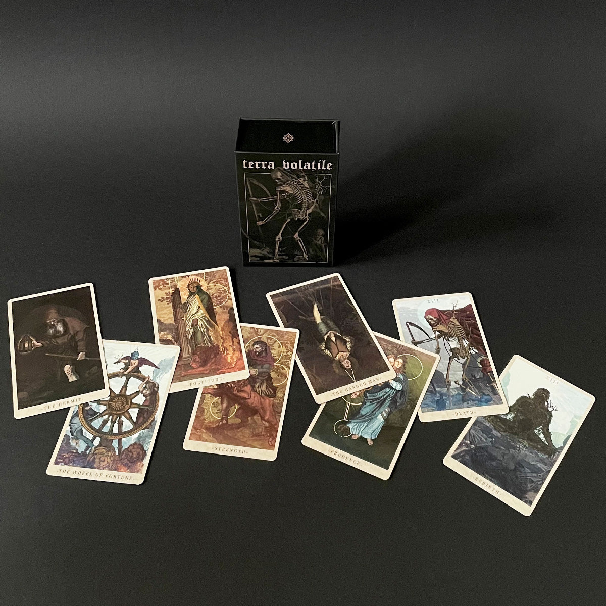 Terra Volatile Tarot Deck, Expansion Deck and Book - Credo quia Absurdum - Haus Nostromo
