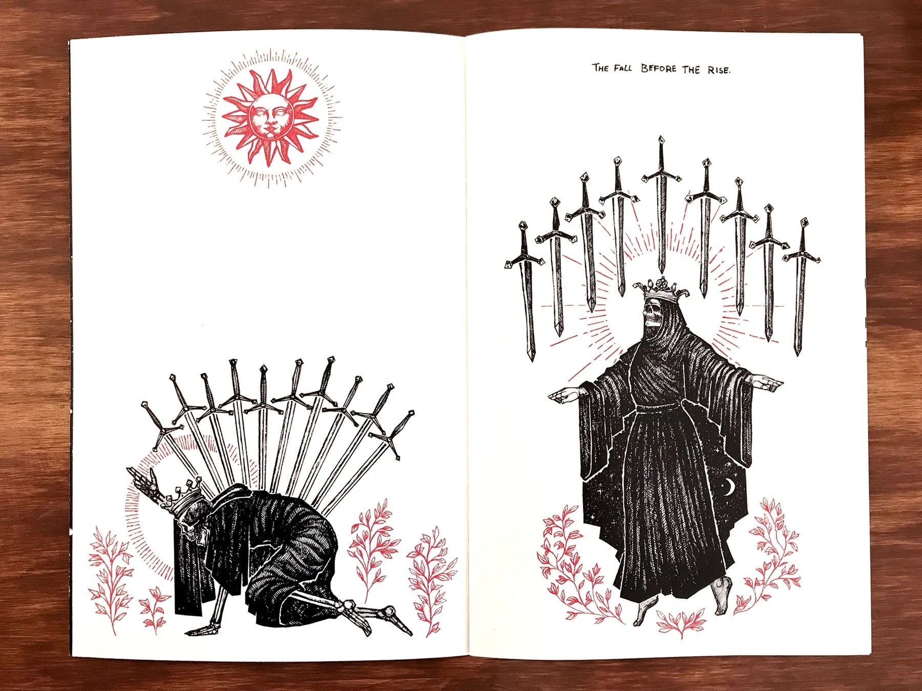 'Necromancy Triptych' - Selected Works of Micah Ulrich Art Booklet Collection - Micah Ulrich - Haus Nostromo