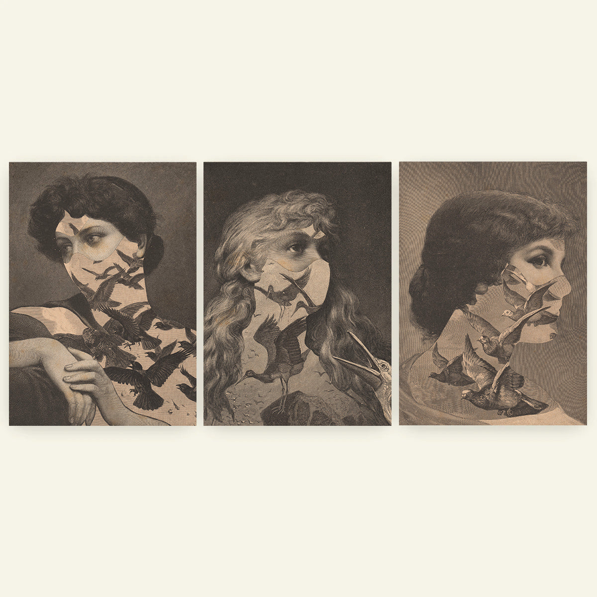Limited Edition "Birds of Memory" Art Print Series - øjeRum - Haus Nostromo