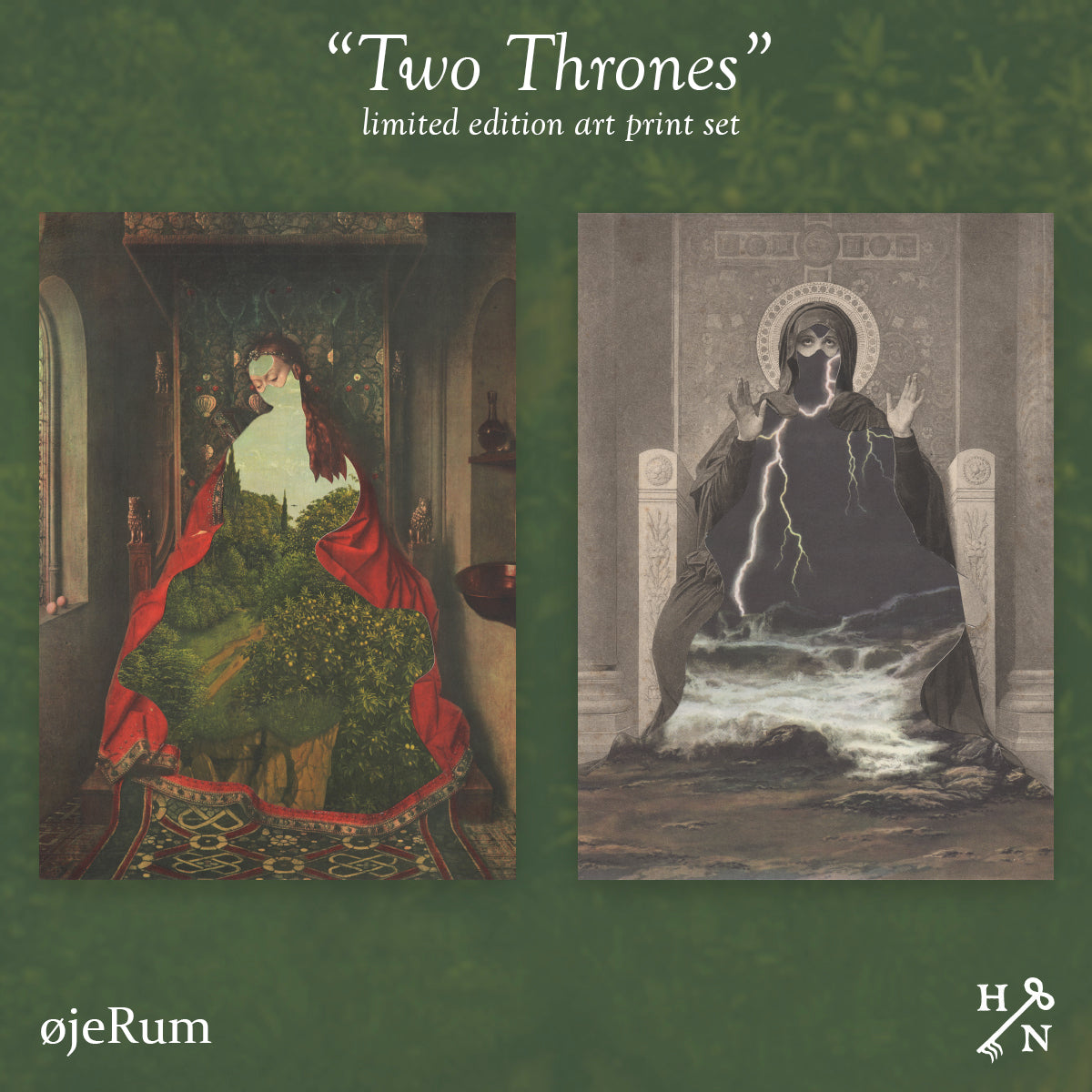 Limited Edition "Two Thrones" Art Print Set