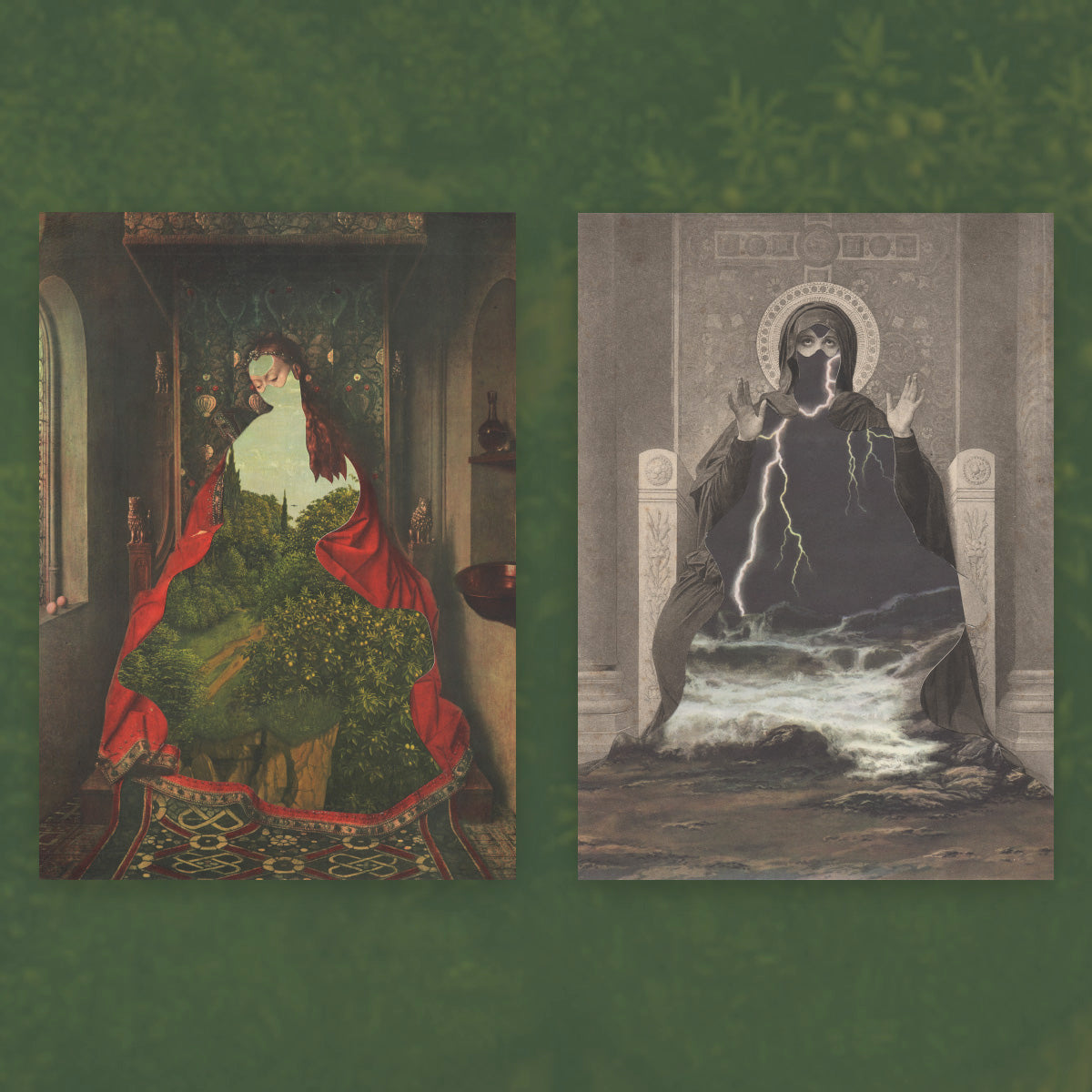 Limited Edition "Two Thrones" Art Print Set - øjeRum - Haus Nostromo