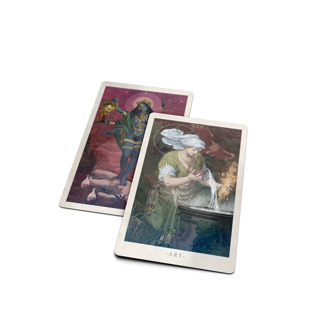 Terra Volatile Tarot Deck, Expansion Deck and Book - Credo quia Absurdum - Haus Nostromo