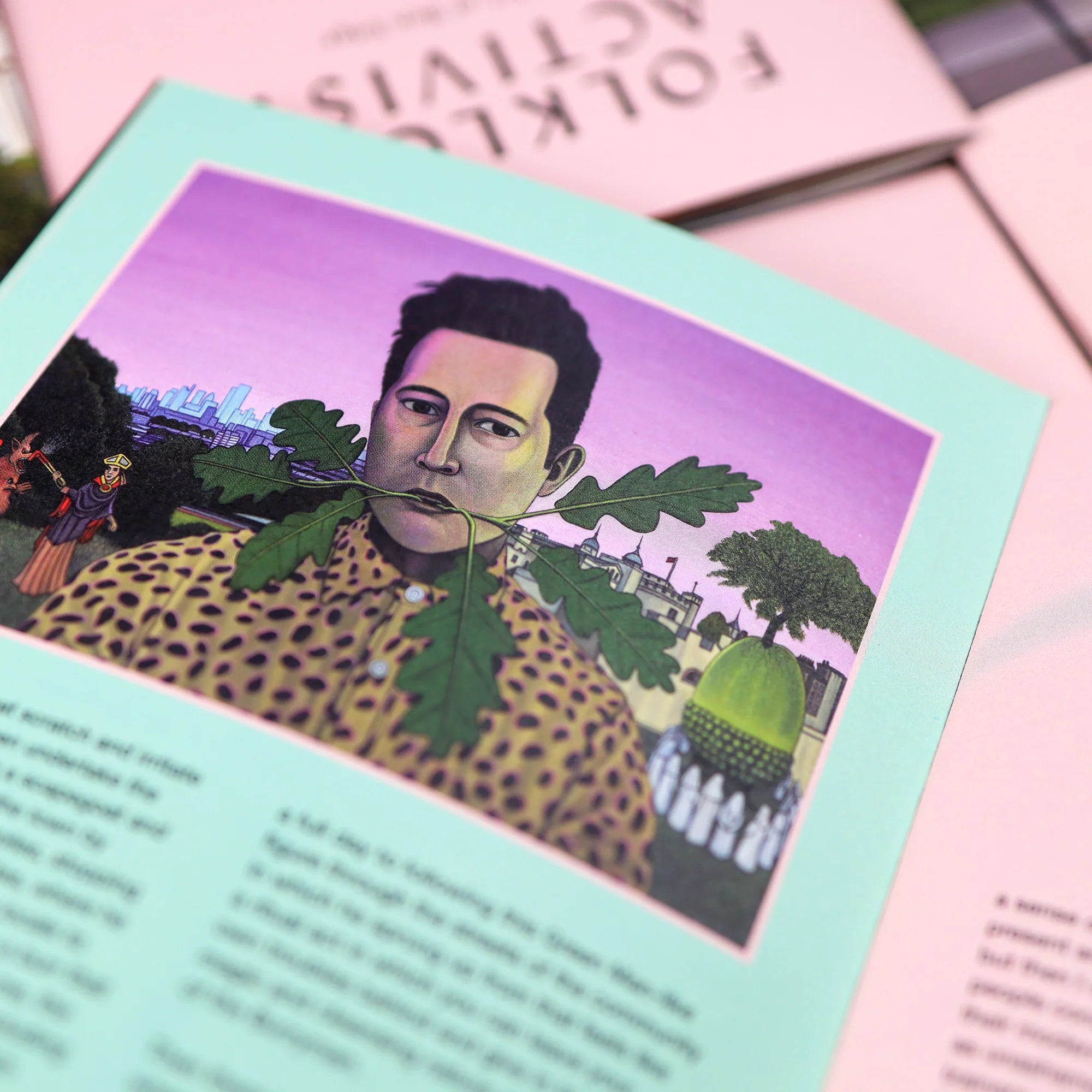 Ben Edge Folklore Activist Zine - Weird Walk - Haus Nostromo