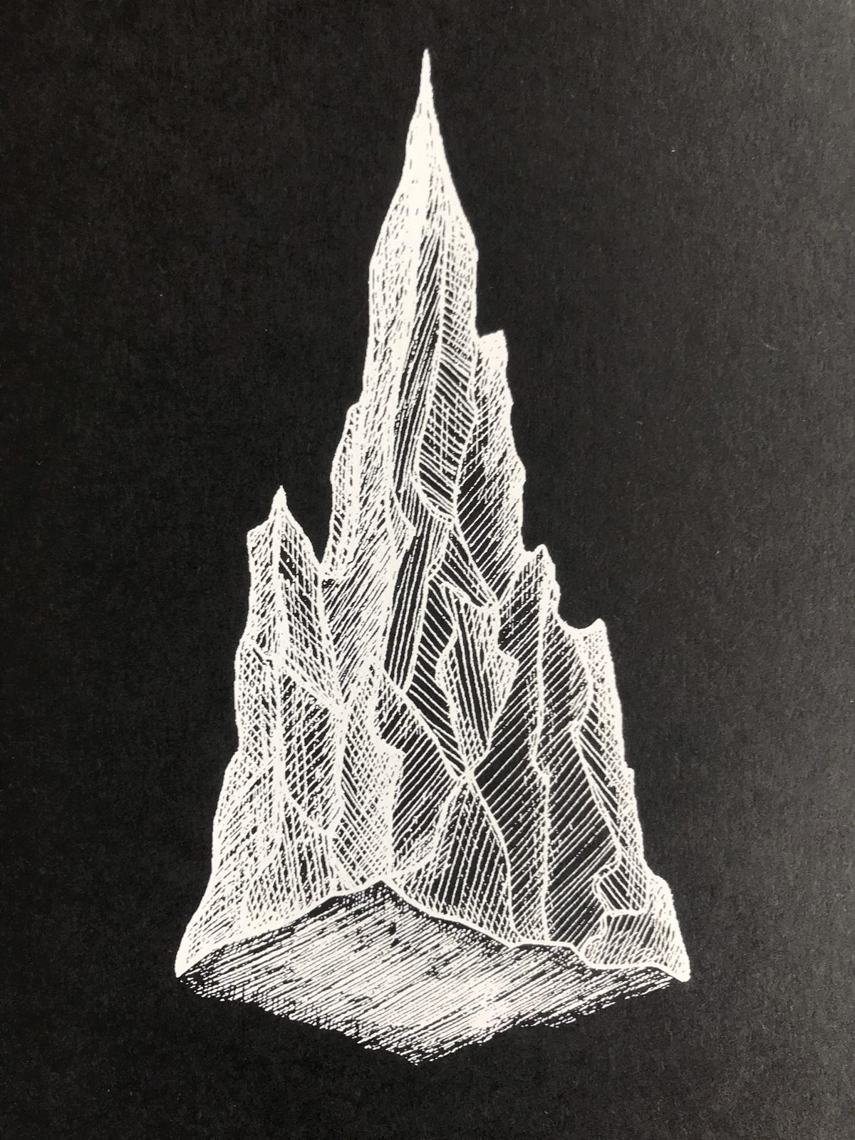 Rachel Anna Davies Illustration - The Floating Mountains  - Haus Nostromo