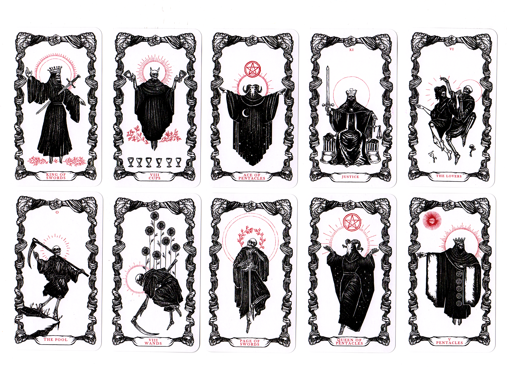 The Flux Arcana Tarot Deck - Micah Ulrich - Haus Nostromo