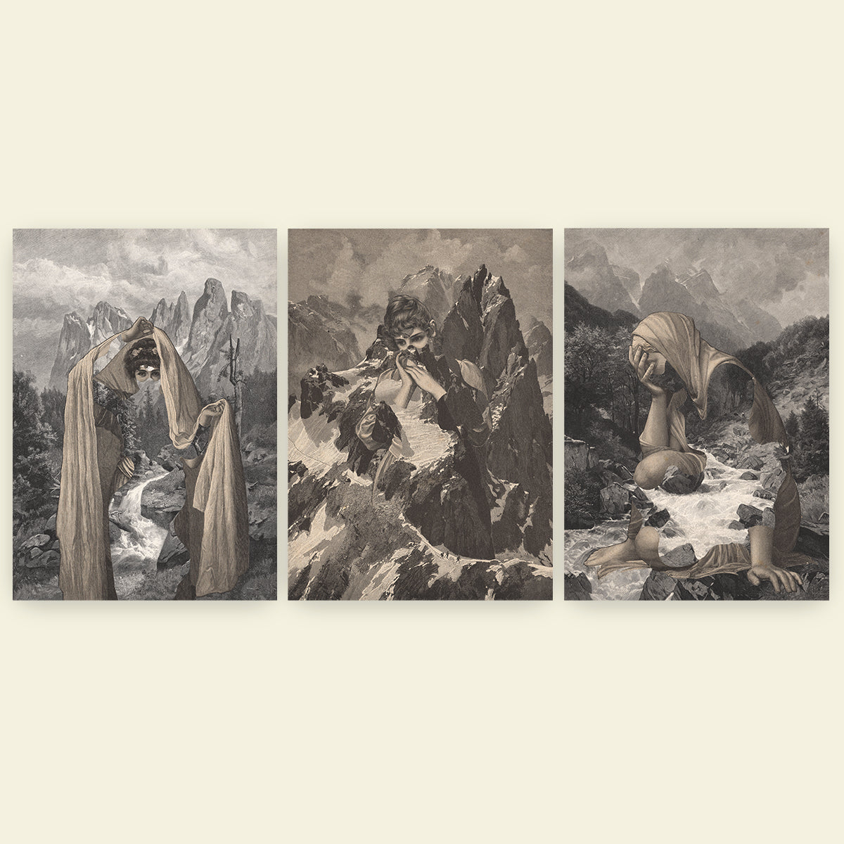 Limited Edition "Mountains of Memories" Art Print Series - øjeRum - Haus Nostromo